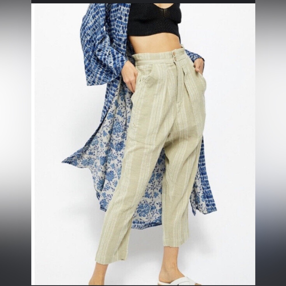Free People linen pant